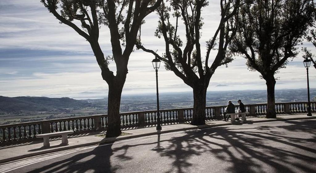 Ferienwohnung "Casa Tarconte" Nel Cuore Di Cortona Exterior foto